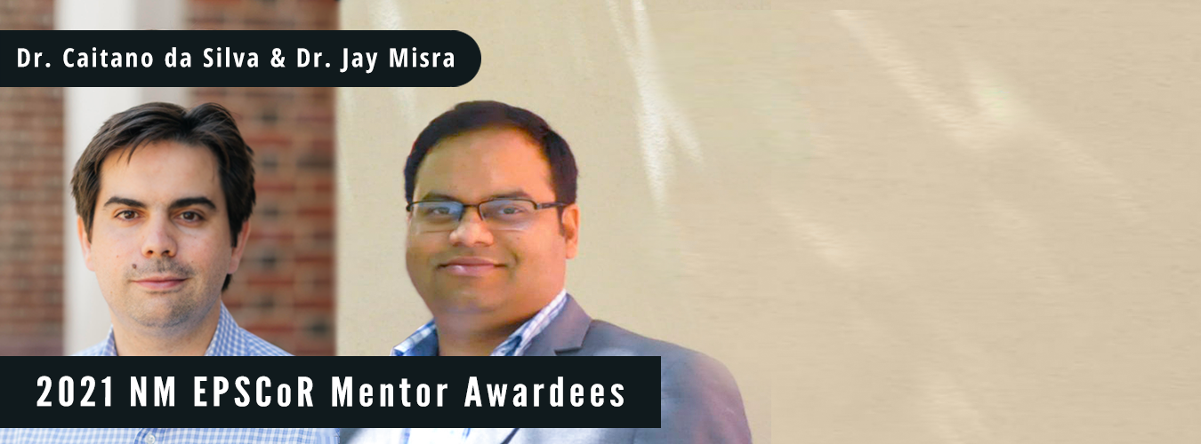 Dr. da Silva ad Dr. Misra the 2021 award recipients