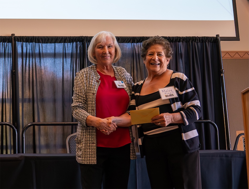 Malva Knoll being recognized